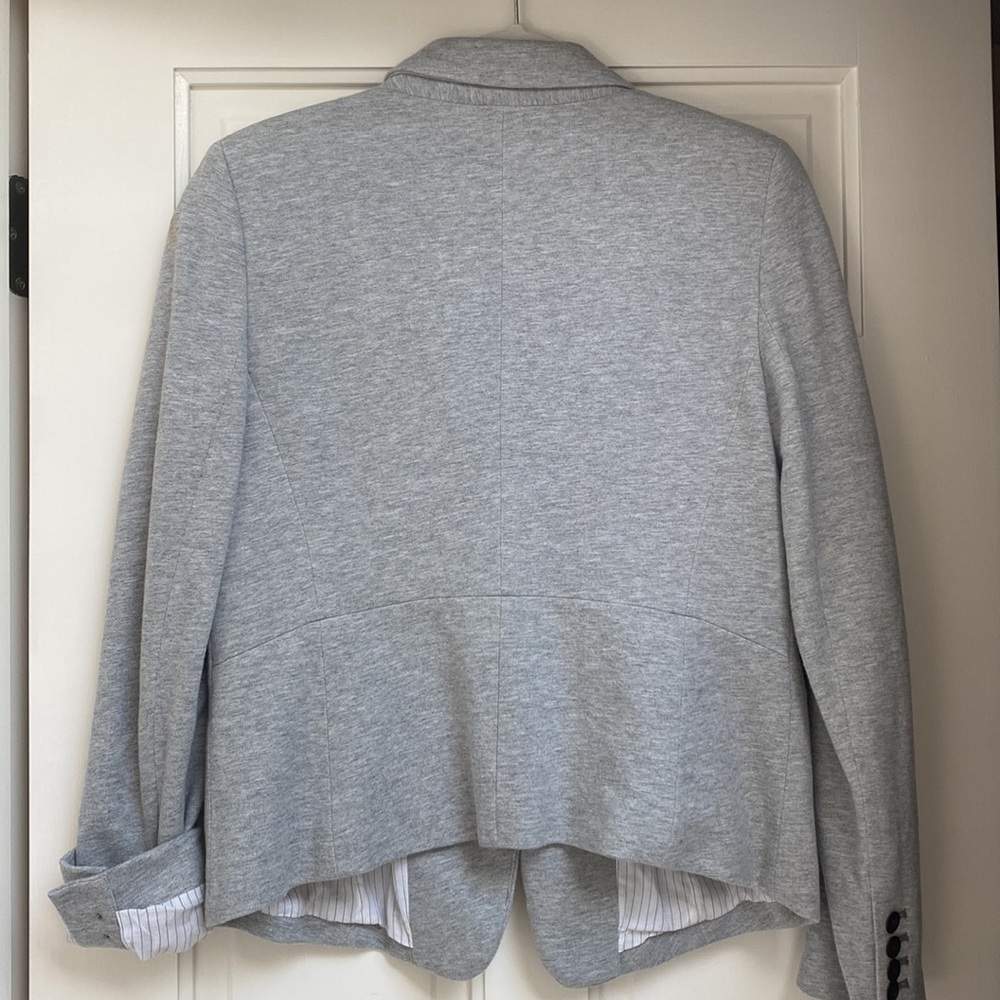 Loft One-Button Sweatshirt Blazer - image 6